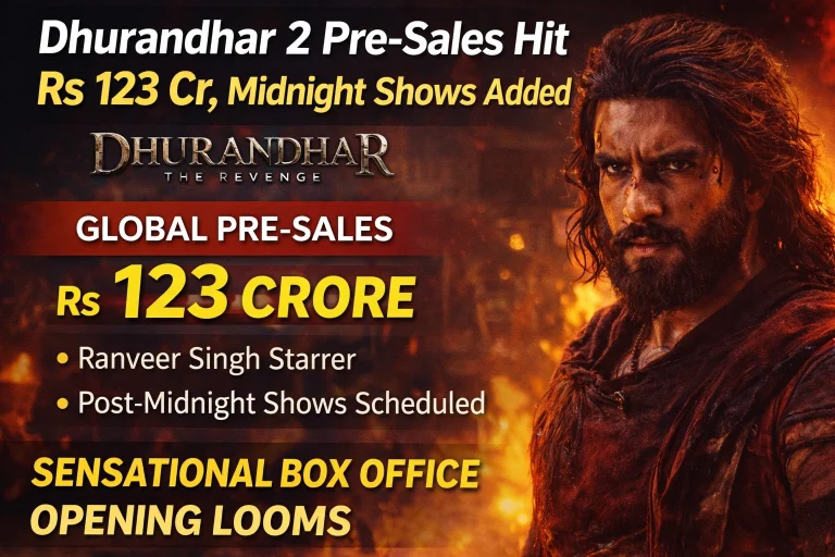 Dhurandhar 2 Pre-Sales Hit Rs 123 Cr, Midnight Shows Added